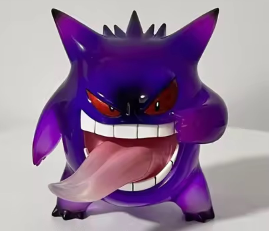 Gengar “Tongue” Limited Edition Pokemon Collectible Figure “PURPLE” – BRAND NEW