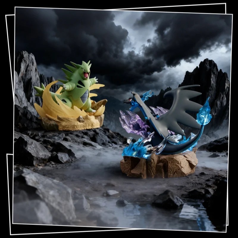 Pokemon Anime Figure Mega Charizard X Metagross Gardevoir Lucario Luminous