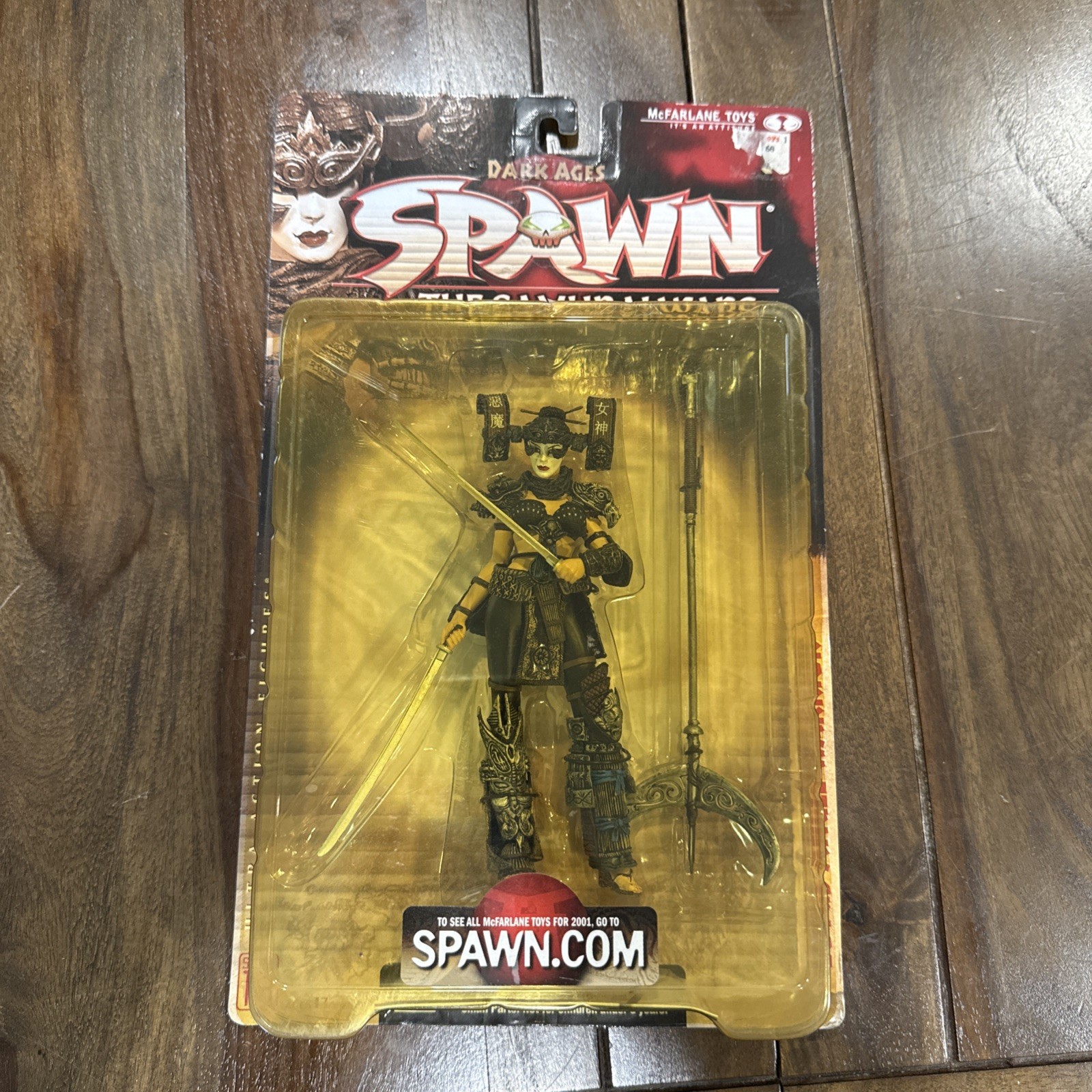 McFarlane Toys -Spawn the Samurai Wars -Lotus Angel Warrior Dark Ages -Series 19