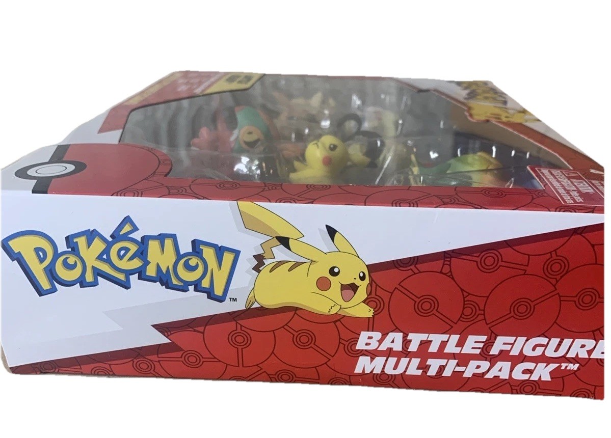 Jazwares Pokémon Battle Ready 8 Figures New
