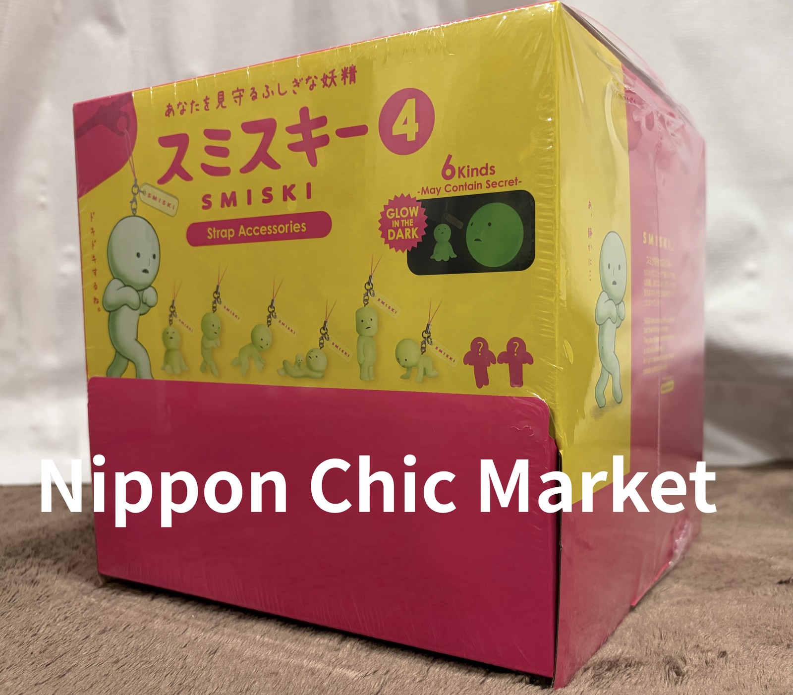SMISKI Strap Accessories Series 4 Assort Box 24pcs Blind Box Japan