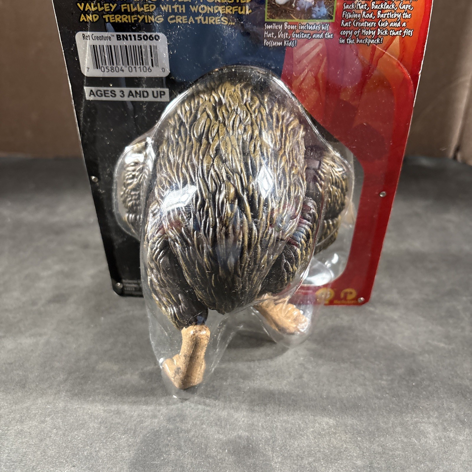 RAT CREATURE BONE ACTION FIGURE NEW JEFF SMITH VINTAGE REASAURUS