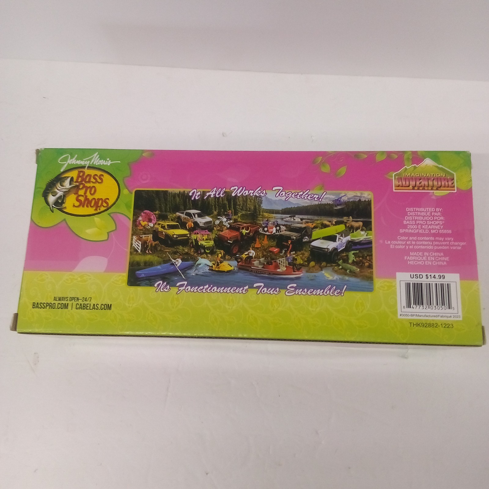 Bass Pro Shop Imagination Adventure Series Johnny Morris RARE? JET SKI GIRL
