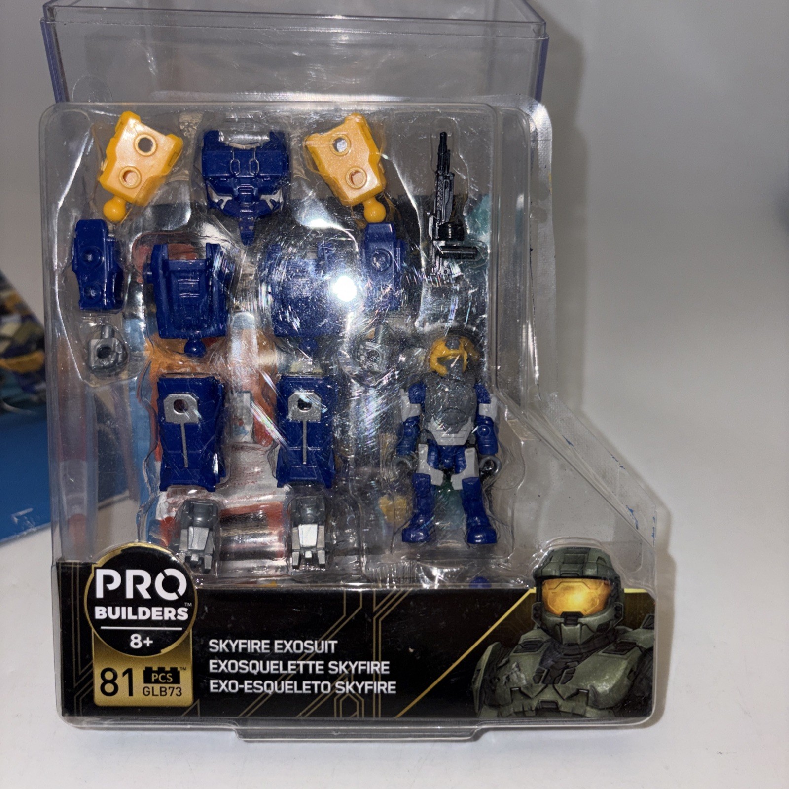 Mega Construx Halo Skyfire Exosuit Pro Builders Figure Open Box Read