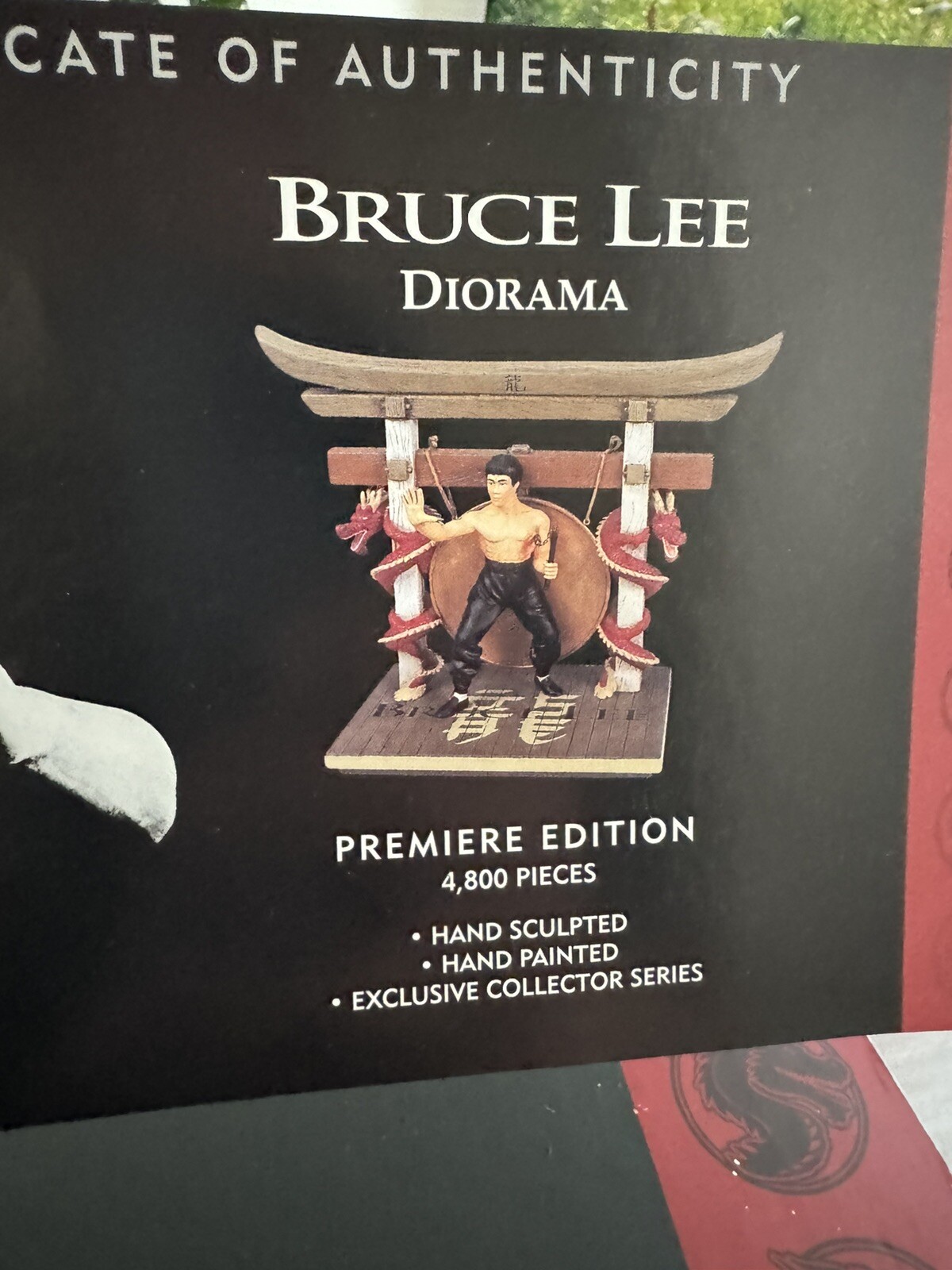 BRUCE LEE Premiere Edition Universal Studios Diorama BRAND NEW Only 4800 Made