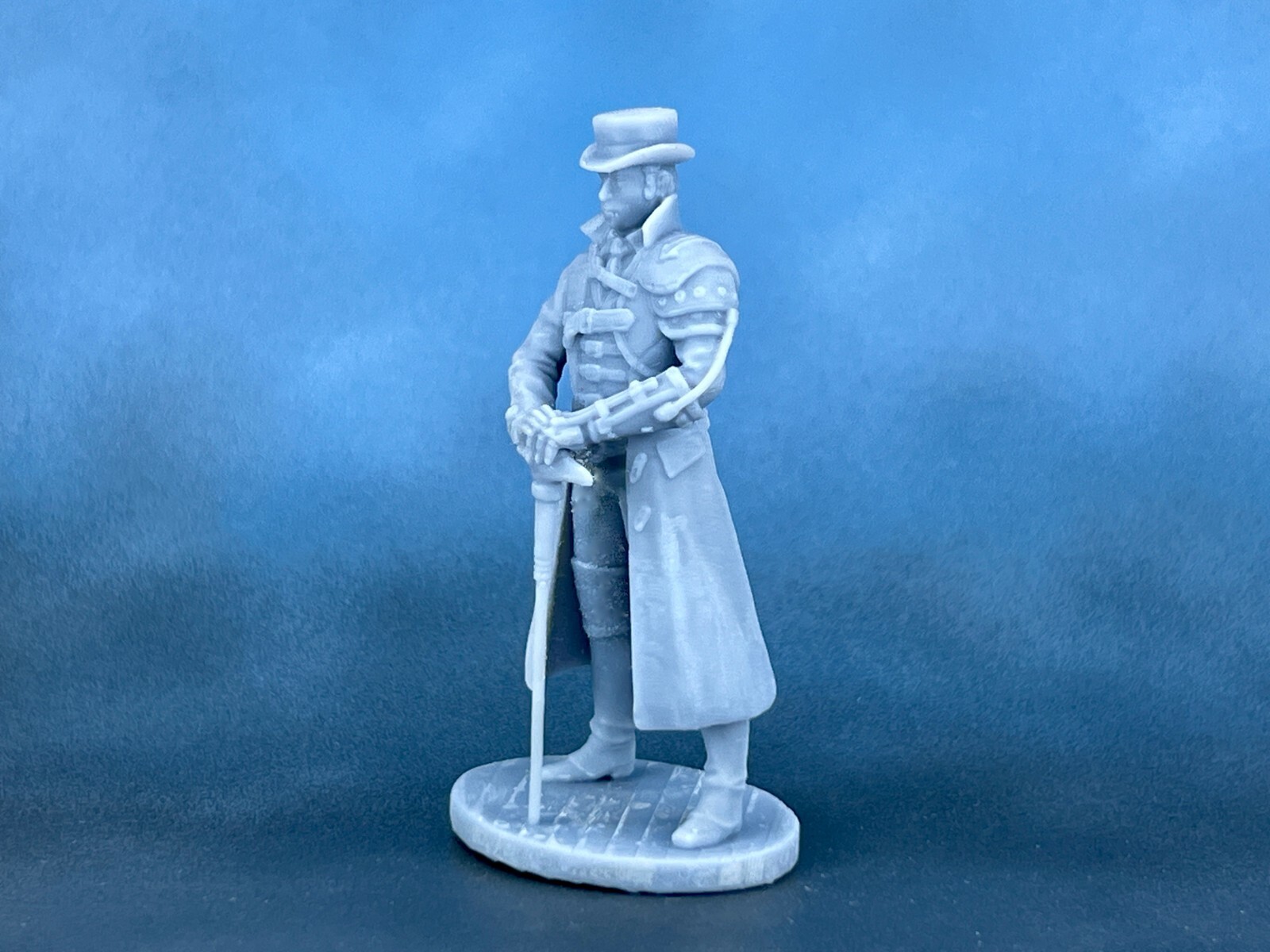Action Figure Steampunk Evilman fantasy toy 60mm Resin Figure