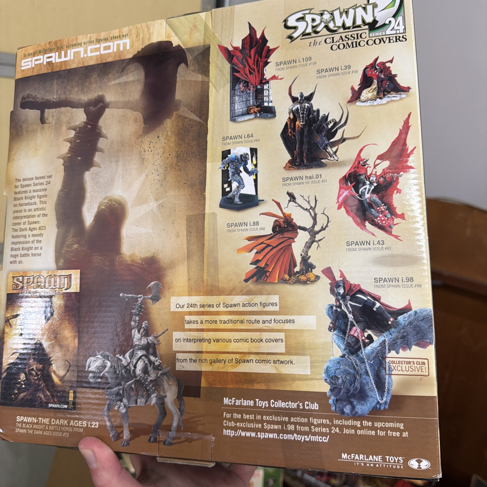 NIB 2003 McFarlane Toys Spawn The Dark Ages i.23 Deluxe Boxed Set Mint Sealed
