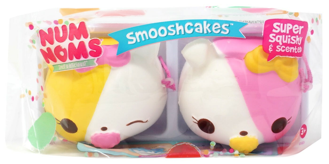 Num Noms Smooshcakes Baby Bubble & Baby Gum Squeeze Toy 2-Pack