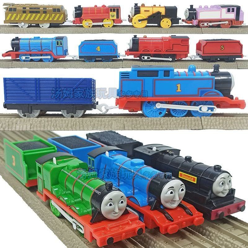 TRACKMASTER THOMAS BATTERY MOTORIZED TOY TRAIN- DOUGLAS + DONALD +Railway Tracks