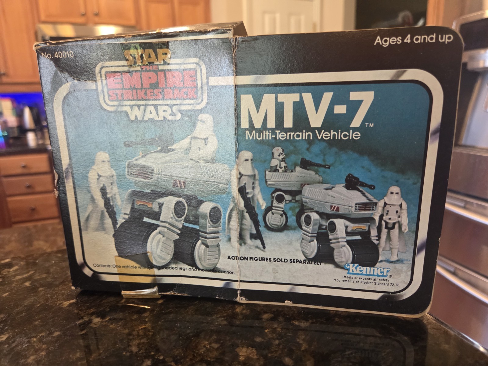 Vintage Kenner Star Wars MTV-7 Figure Mini-Rig 1981 with Box
