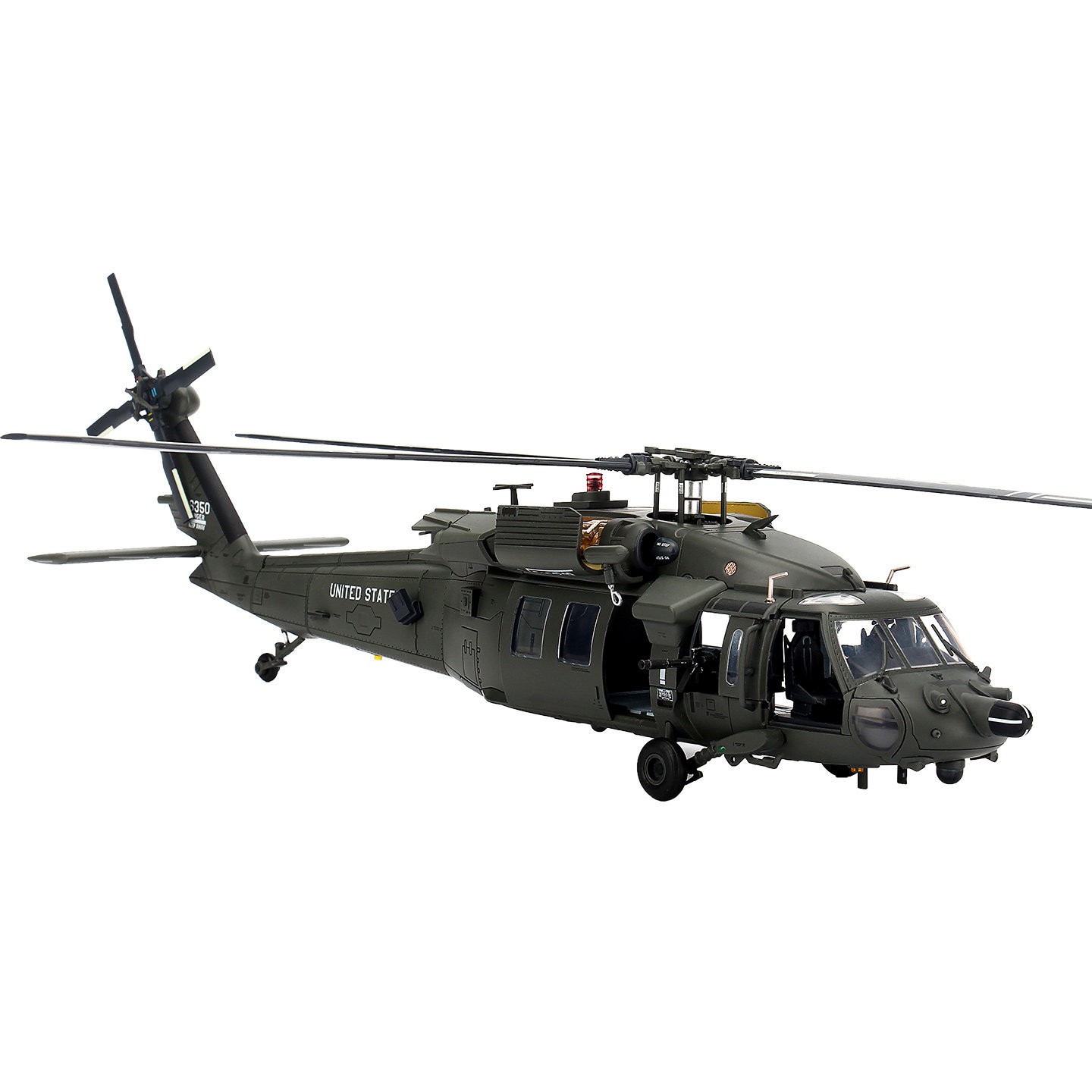 Bless Wing 1/48 Scale U.S. MH-60L Black Hawk 160th SOAR Diecast Helicopter Model