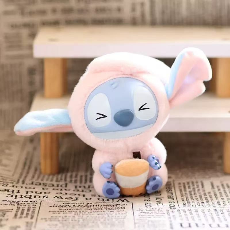 Miniso Stitch Eat Something Before Sleep Series Vinyl Figure Confirmed Blind Box