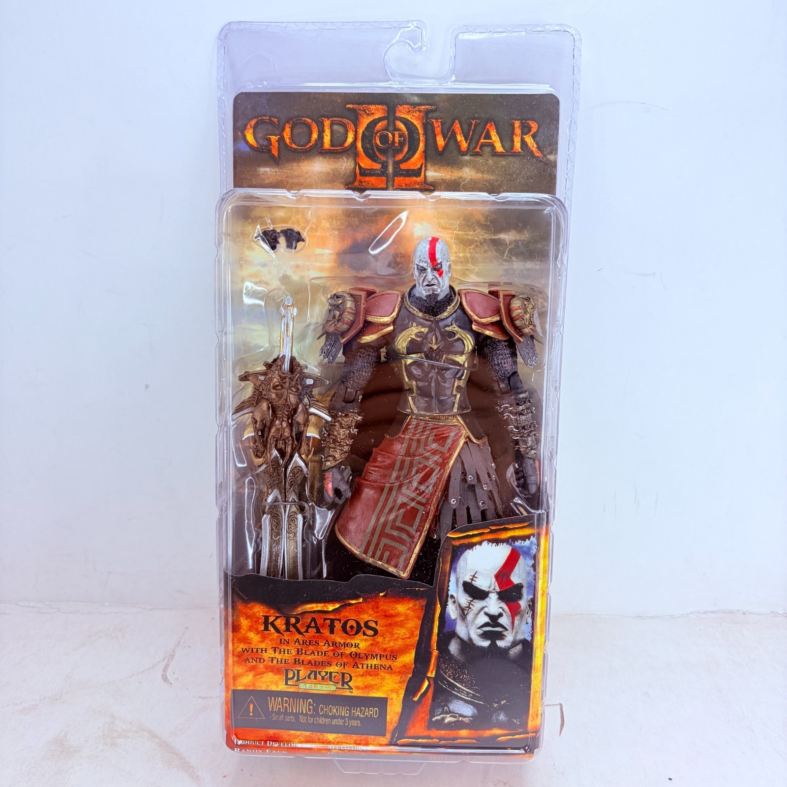 God of War 2 Ultimate Kratos Ares Armor Version 7″ Action Figure Toys NEW IN BOX