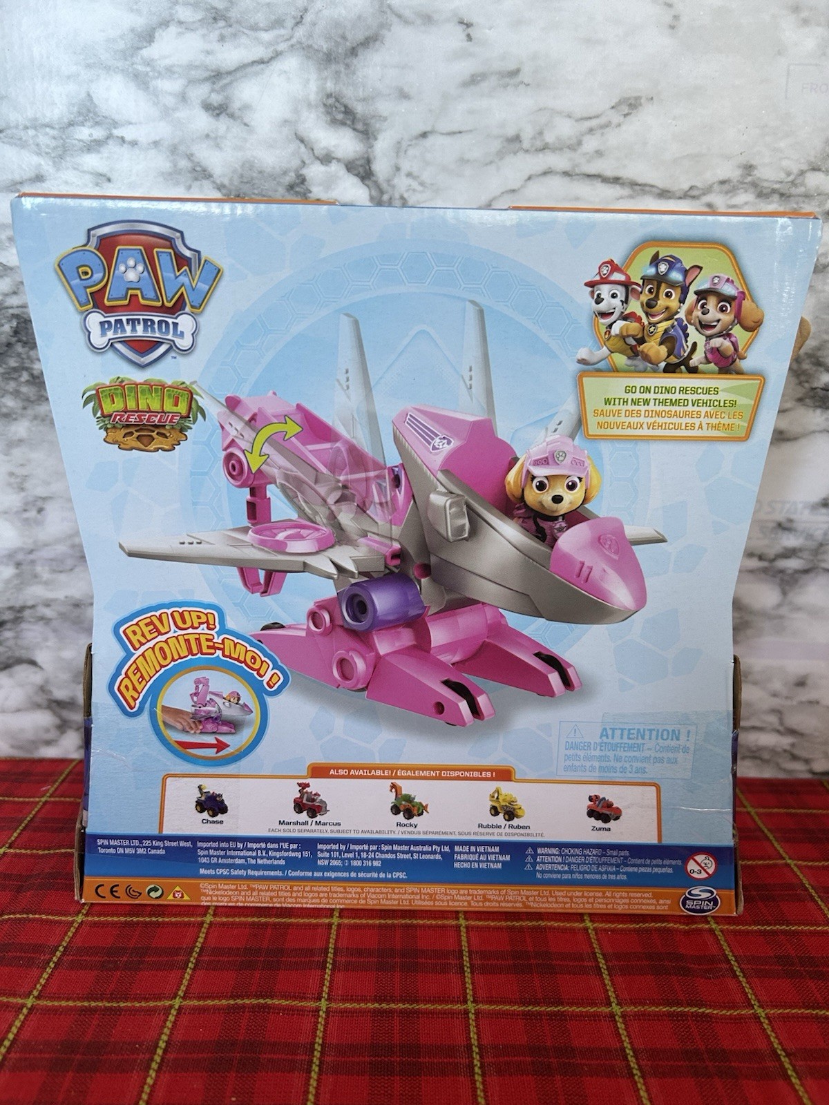 Nickelodeon Paw Patrol Skye Deluxe Vehicle and Action Figure – Multicoloured