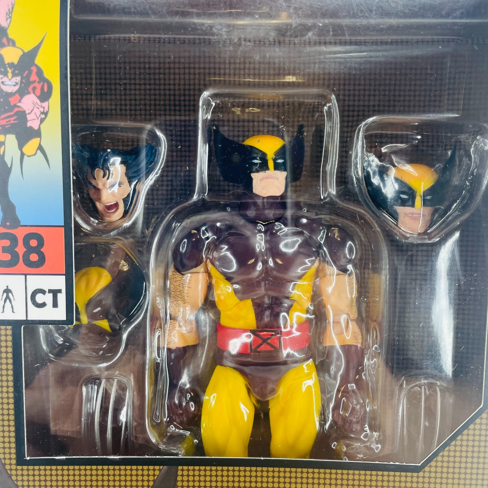 Wolverine X-Men Brown Comic Version w/Accessory 6″ Action Figure CT Toys #138