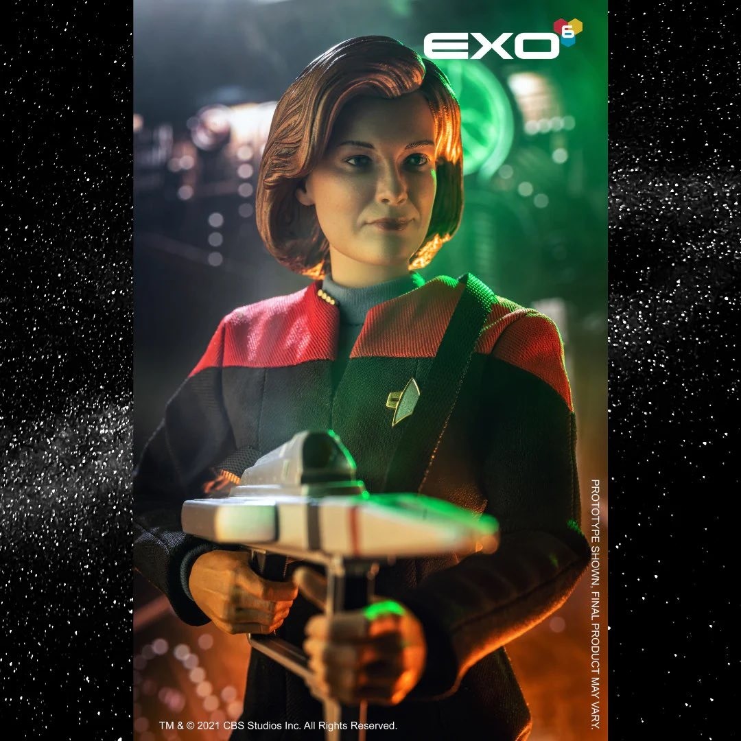 EXO-6 Star Trek Voyager Captain Kathryn Janeway 1/6 Scale Figure Kate Mulgrew