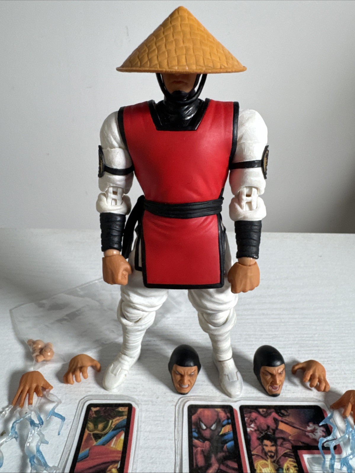 Storm Collectibles Mortal Kombat Raiden 2020 Event Exclusive Red SDCC Complete