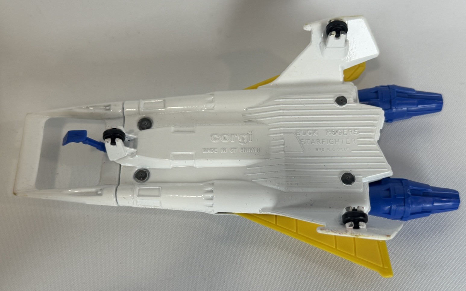 CORGI BUCK ROGERS STARFIGHTER #647 VINTAGE ACTION FIGURE *INCOMPLETE*