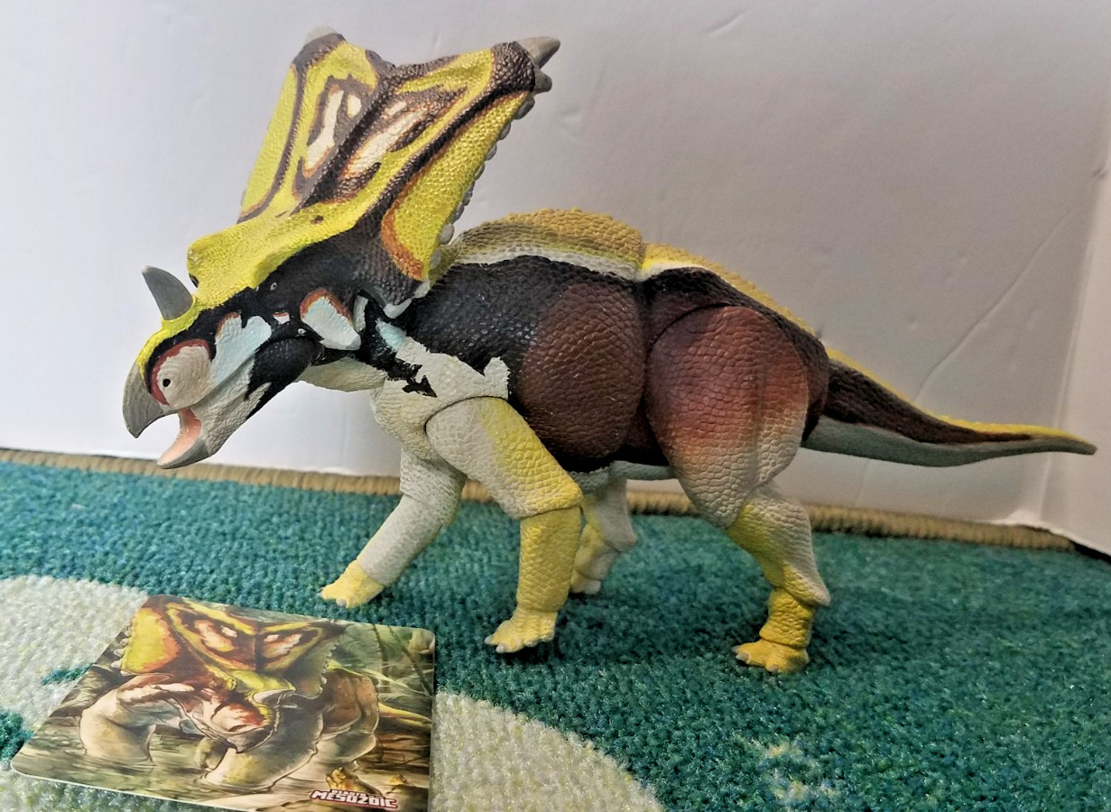 Beasts of the Mesozoic Chasmosaurus Belli Dinosaur Action figure used 1:18