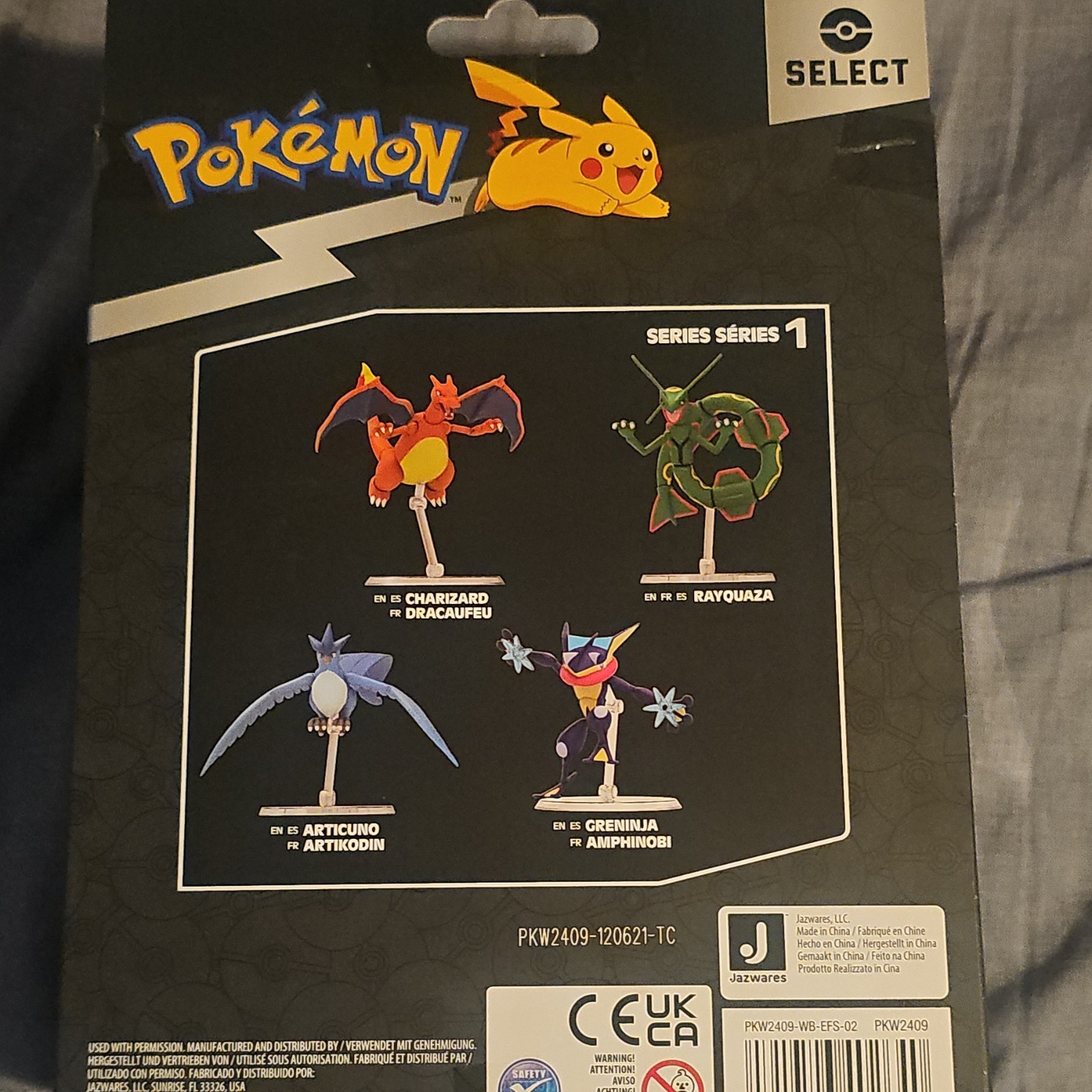 Pokémon Select Series 1 Greninja Articulated Action Figure Ages 8+