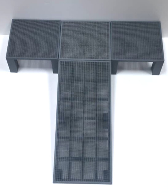 1:12 Scale Wrestling Walkway Ramp & Stage Stand Arena Display for 6 inch Figures