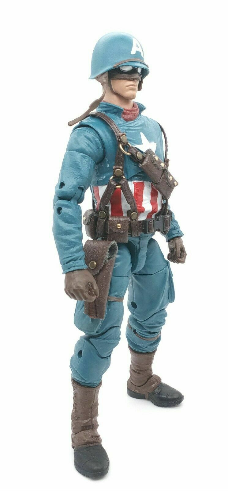 SU-CAPH-BN: 1/12 Brown harness utility belt for Marvel Legends Captain America