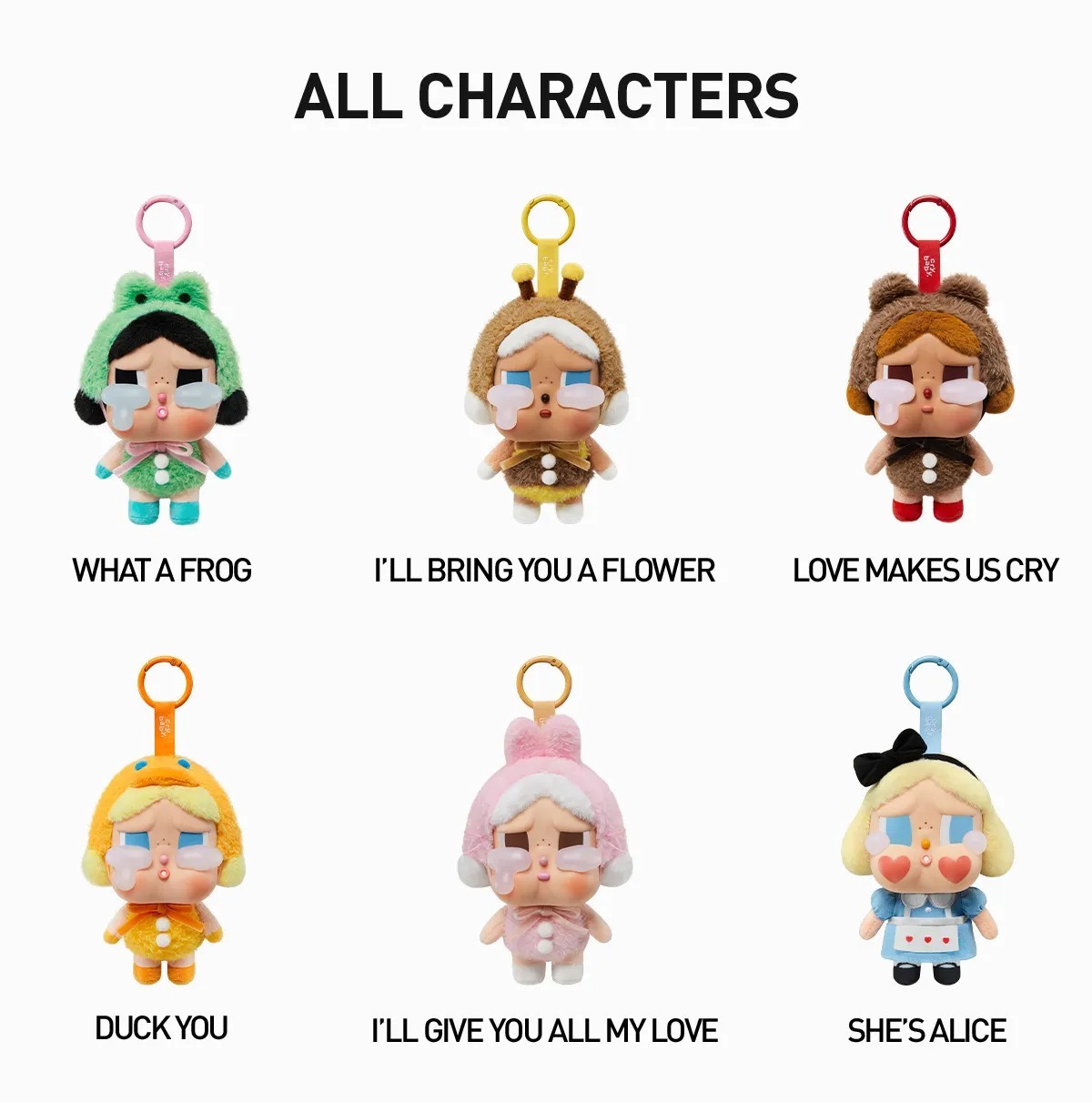 POP MART x Crybaby Crying Again Series Confirmed Figure Dolls Toy Open Box