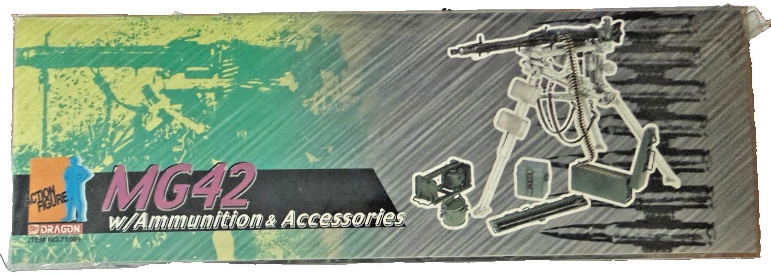 Dragon 1/6 – MG42 w/Ammunition and Accessories