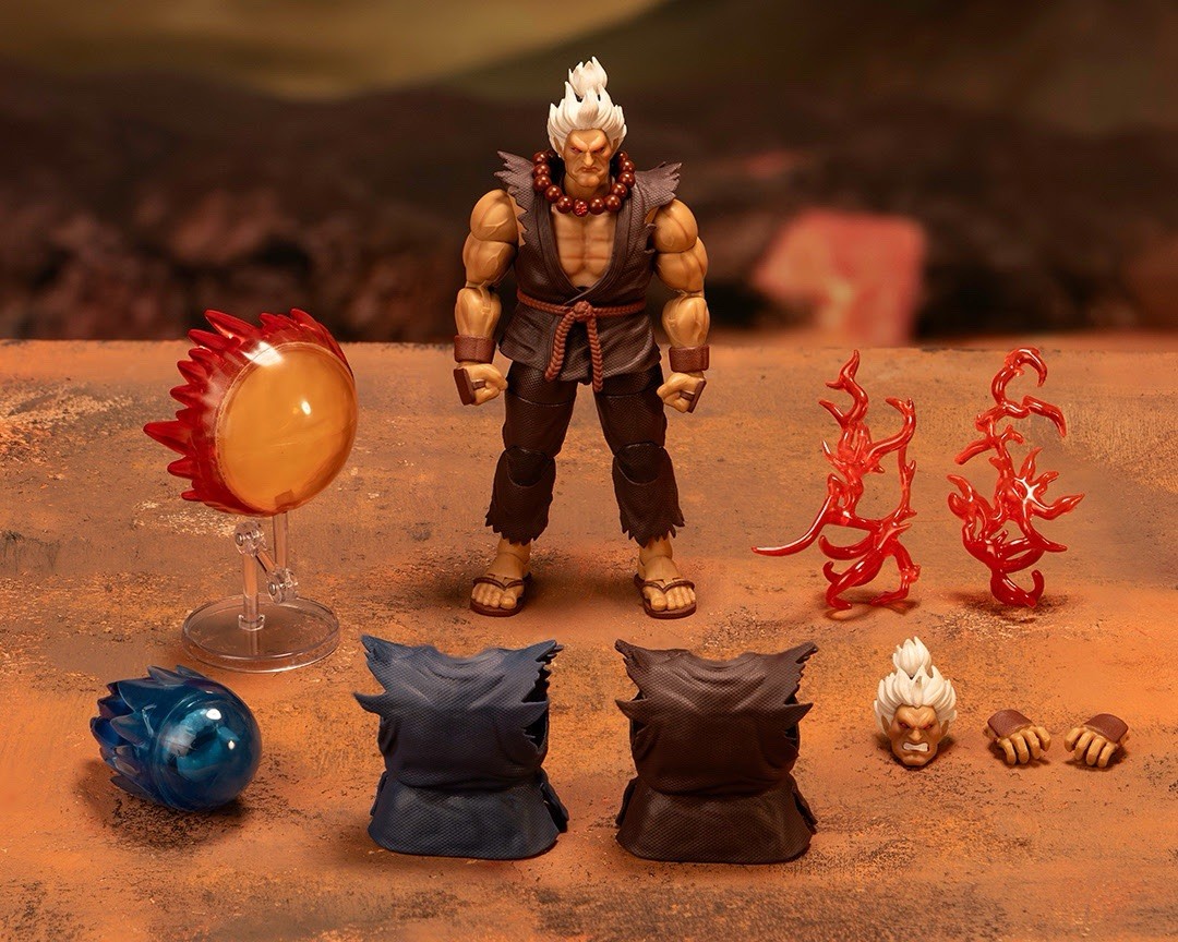 PRESALE Jada Toys Ultra Street Fighter II Akuma Player 2 Deluxe SDCC 2026 Figure