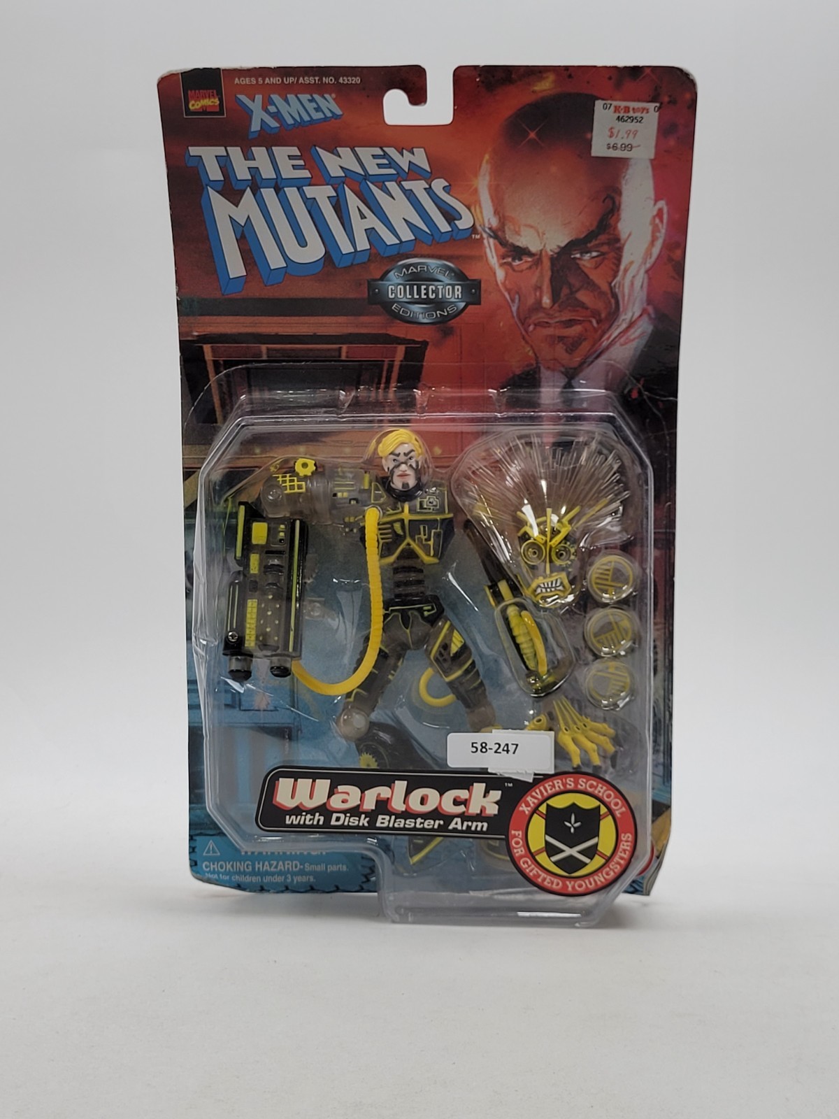The New Mutants Warlock Marvel Comics X-Men Action Figure