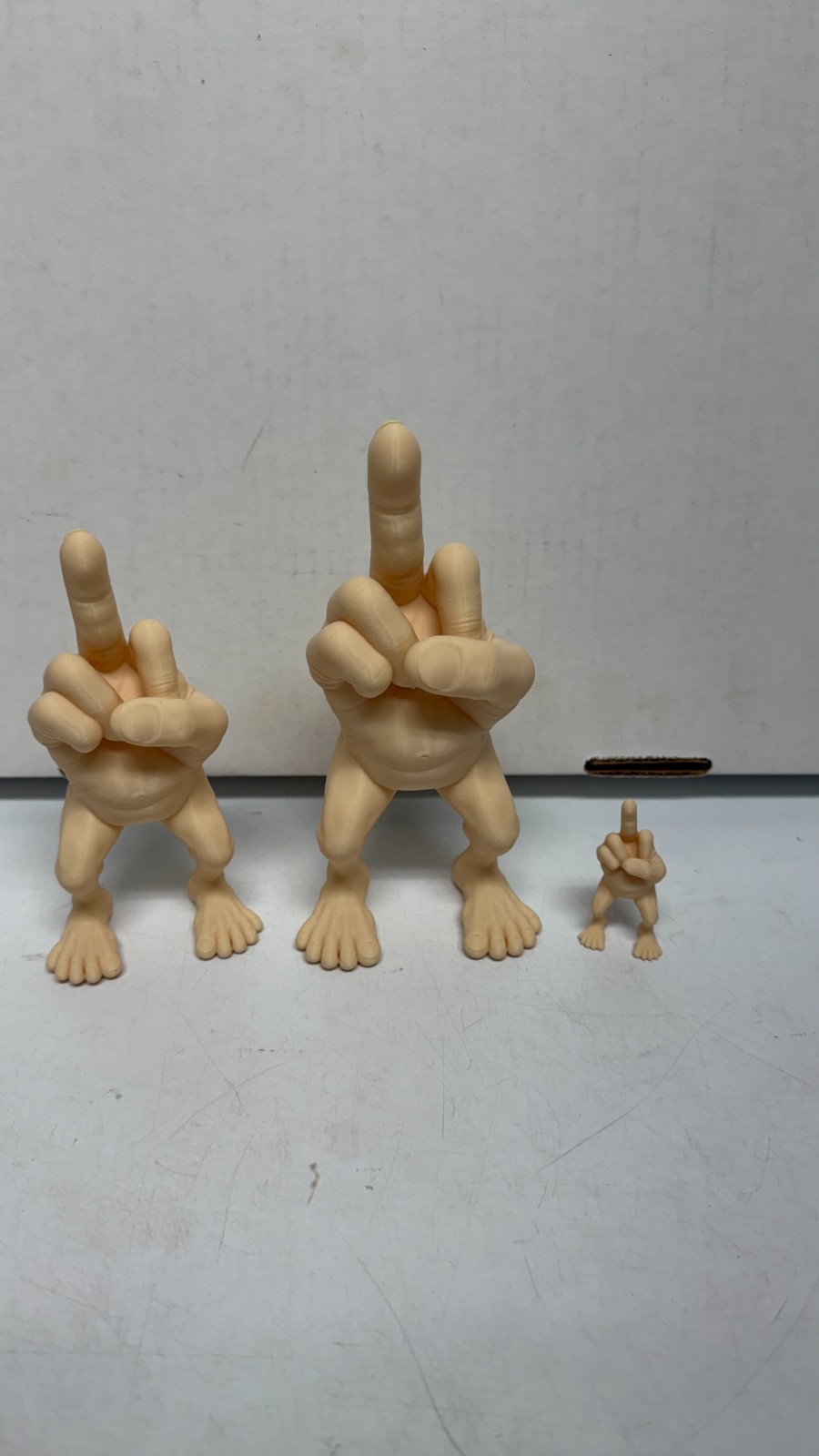 3D Printed Middle Finger Butt Man