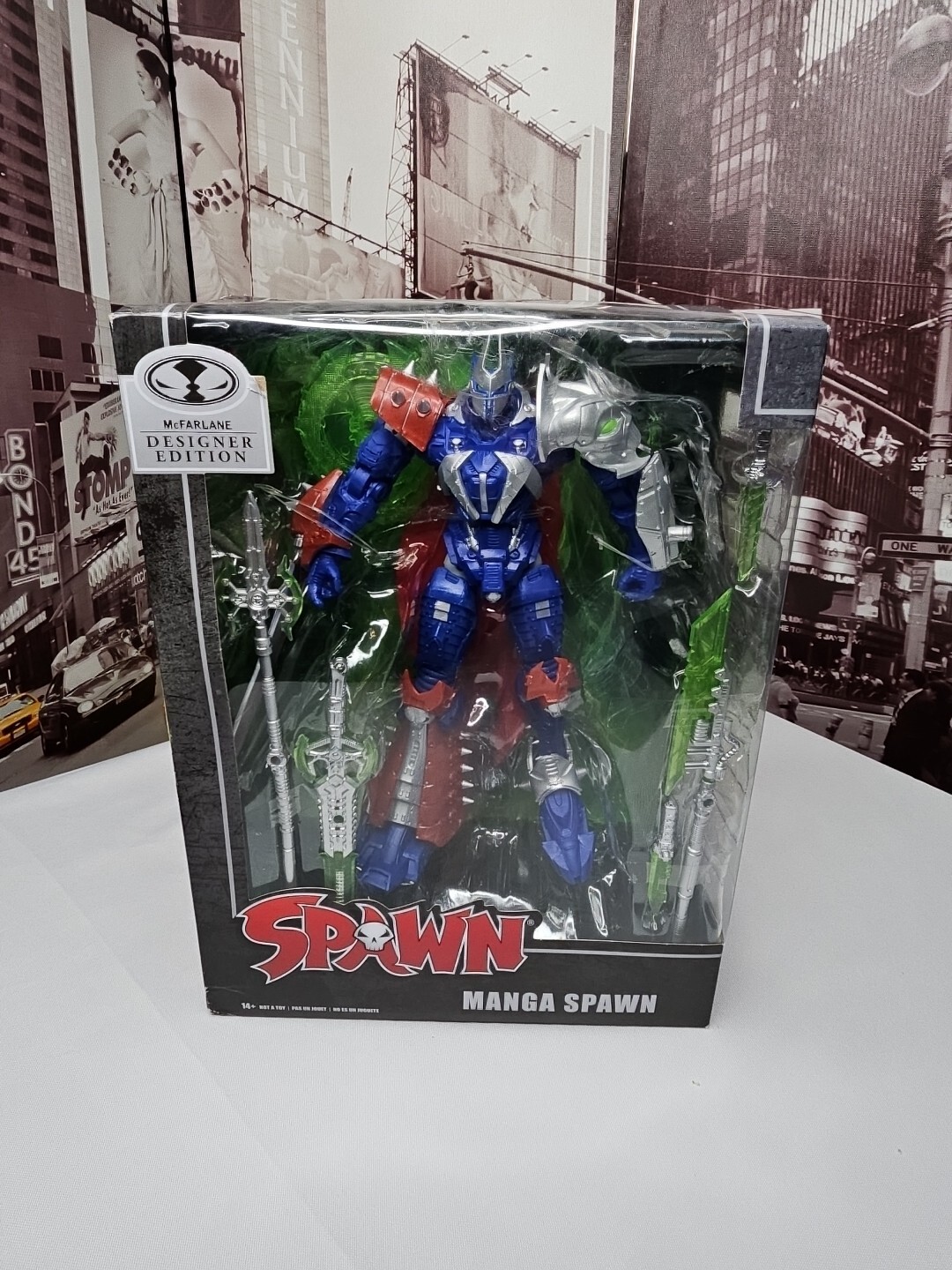 Spawn Manga – 10″ McFarlane Edition – SEALED – Red Blue Armor – Complete