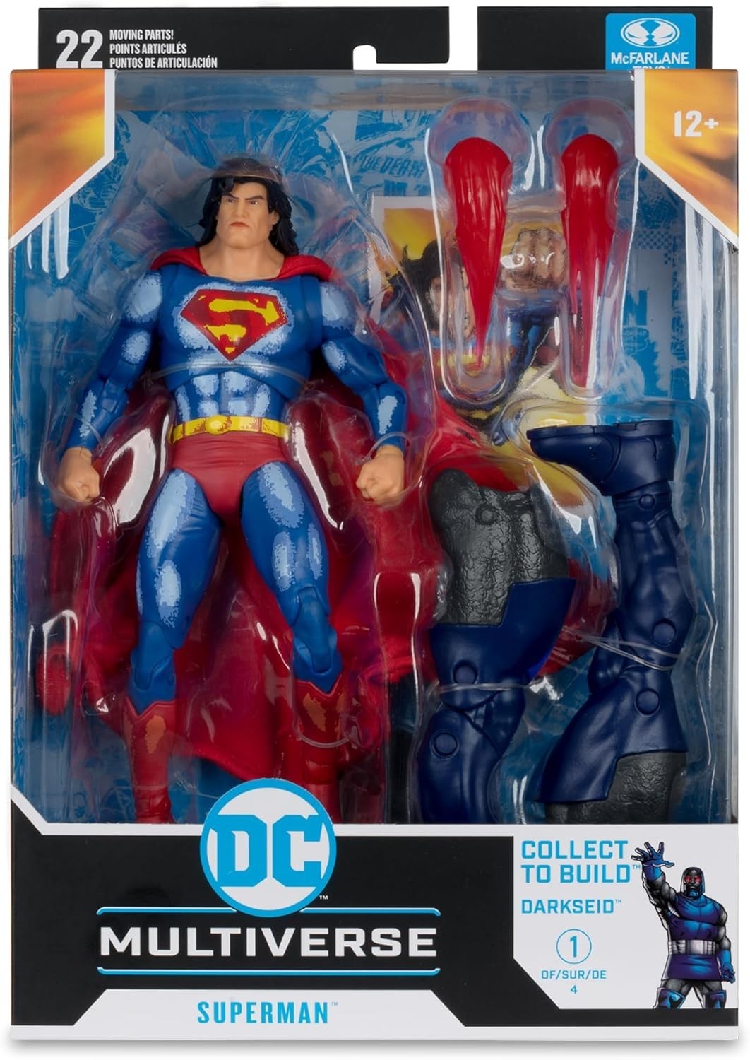 McFarlane Toys – DC Multiverse Superman (Justice League Task Force) 7in