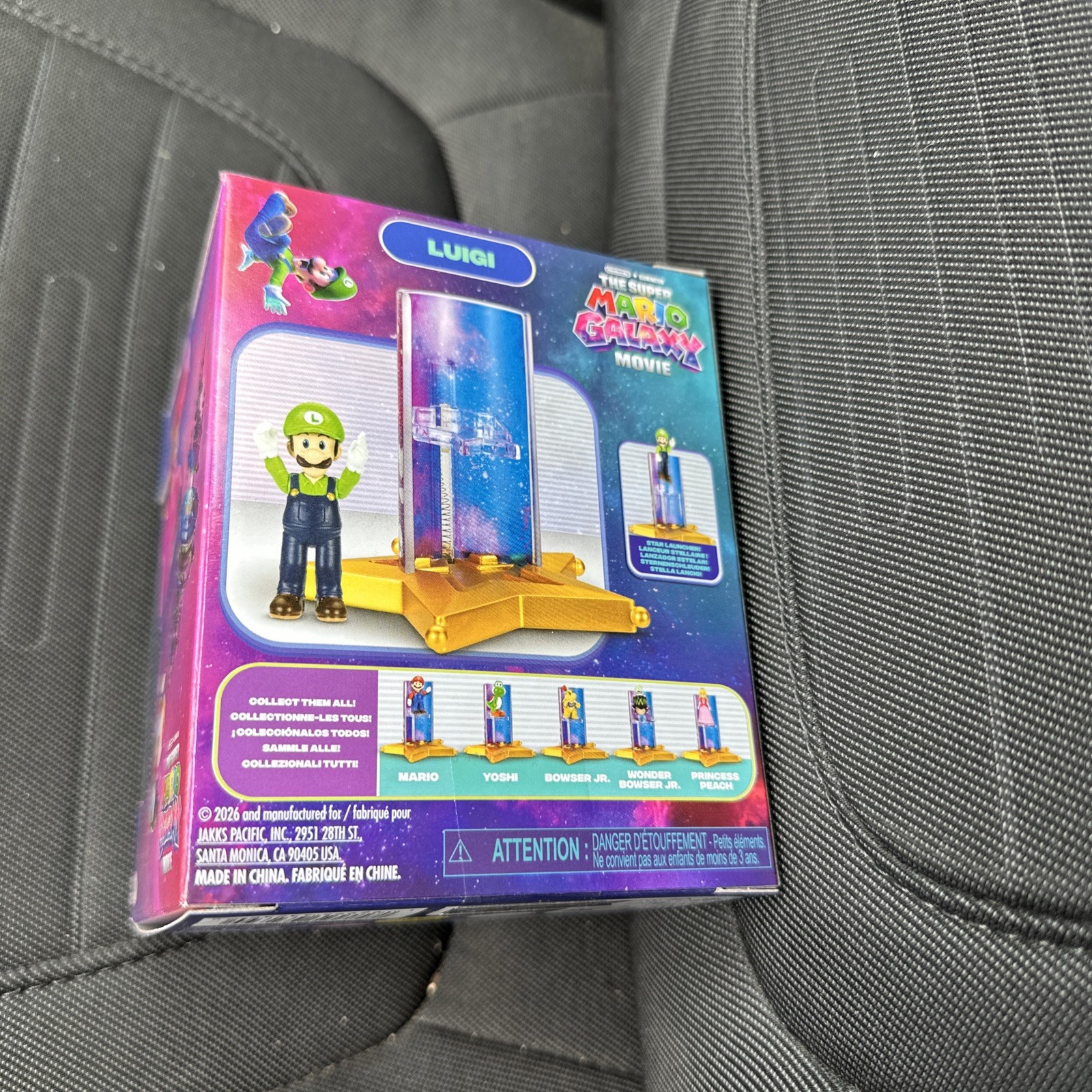The Super Mario Galaxy Movie 1.5” Luigi with Star Launcher by Jakks Pacific