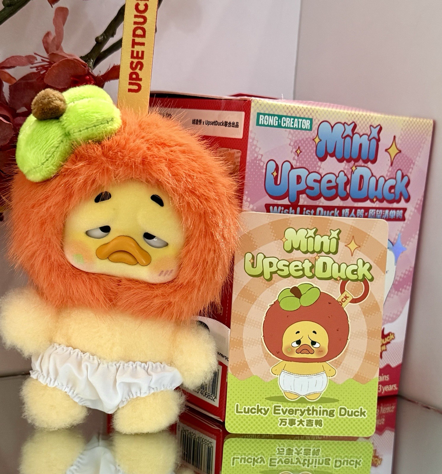 Upsetduck Wish List Duck Plush Series “LUCKY EVERYTHING Duck” USA AUTHENTIC NEW