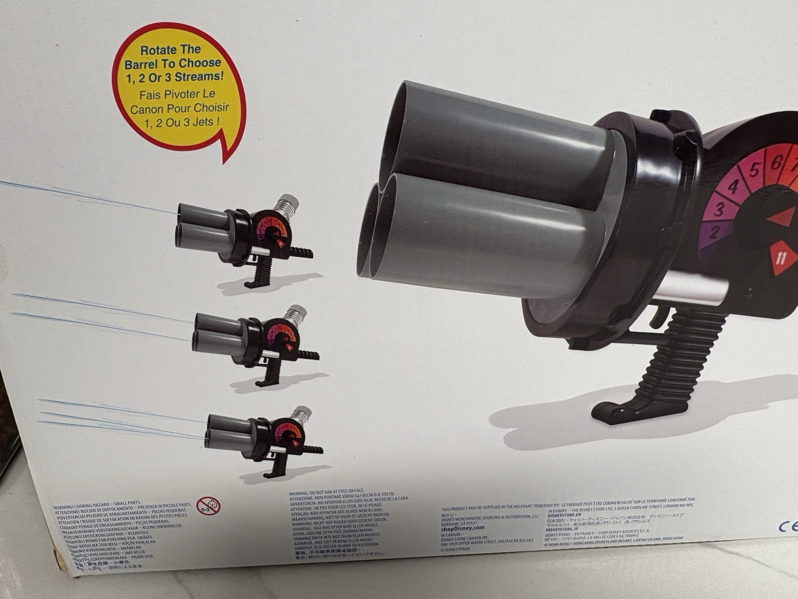 Disney Pixar Toy Story Zurg Water Blaster Gun New in Box Outdoor Summer Toy