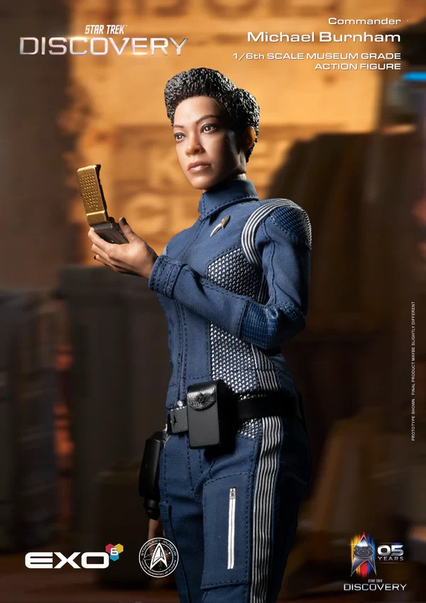 EXO-6 Star Trek DISCOVERY 1/6 Scale ~ COMMANDERS M. BURNHAM & SARU