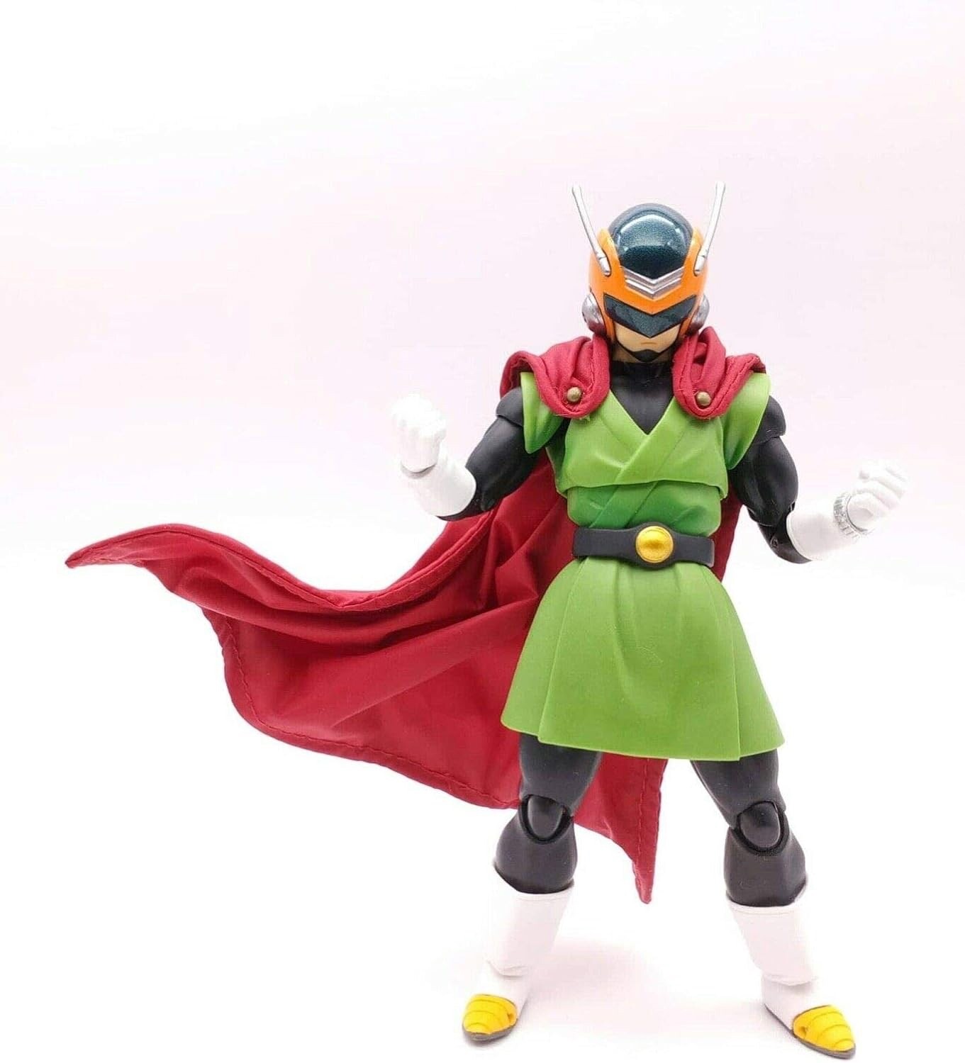 SU-C-GS: 1/12 Scale Red Wired Cape for SHF Dragon Ball Z Great Saiyaman