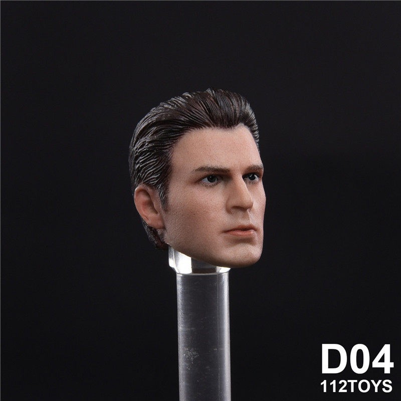 1/12 scale male head sculpt M for Tbleague Phicen TM01A TM02A 6″ figure SHF❶USA❶