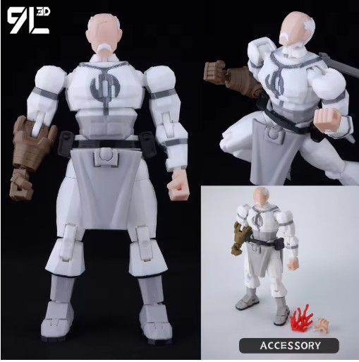 3D Printed Superhero Action Figure Collectible Deadpool Spider-Man Venom