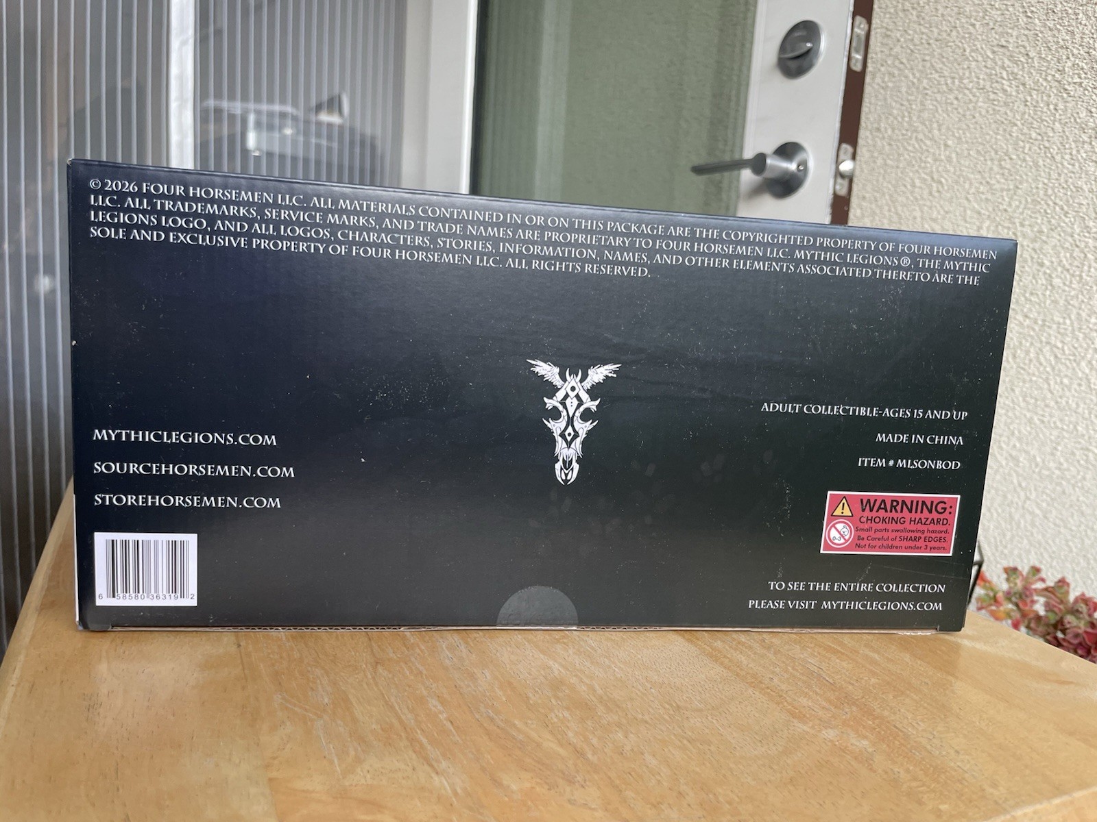 Four Horsemen Mythic Legions BODVAR Bear Figure NEW RISING SONS Unopened