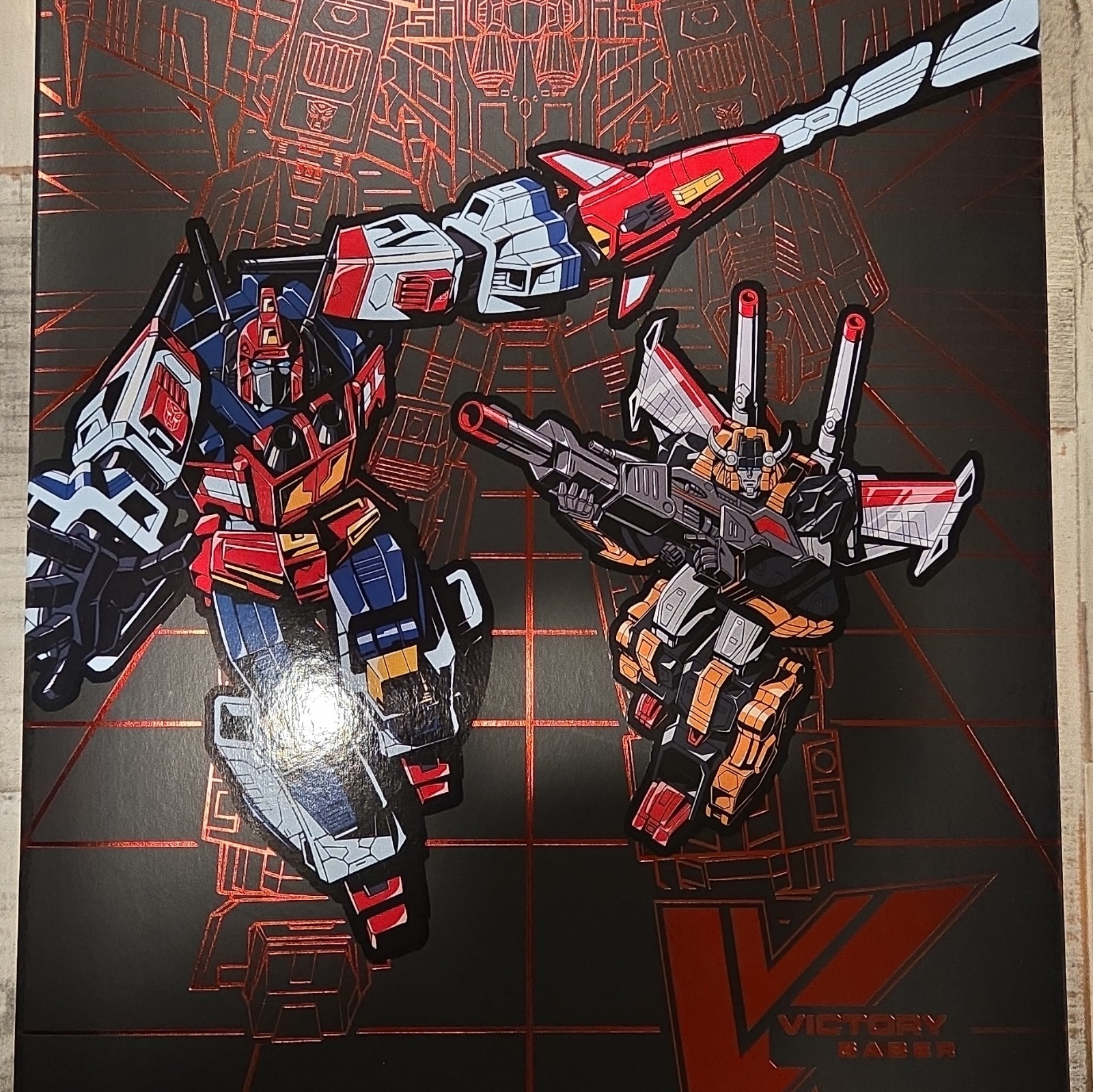 Transformers Victory Saber Multicolor Action Figure w/ Sword Ages 15+