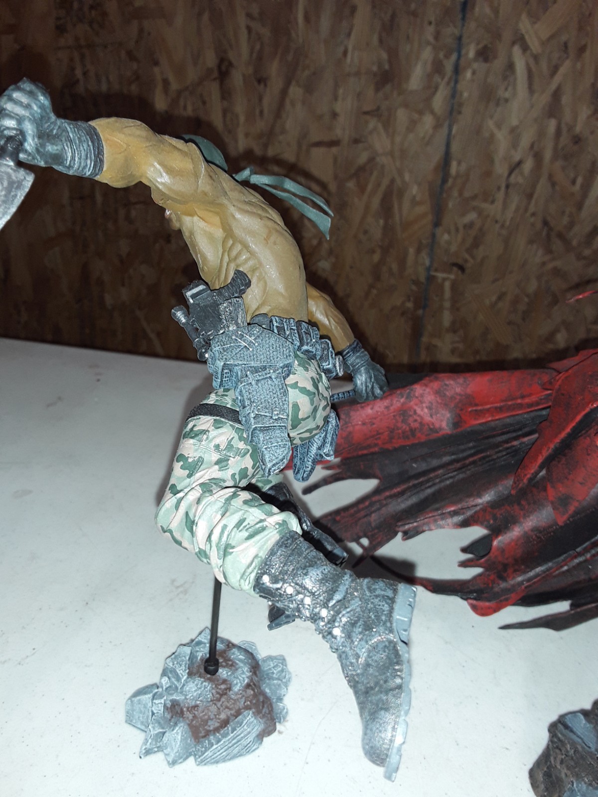 McFarlane The Art of Spawn – Spawn Vs Al Simmons Figures – No Box (DC-59