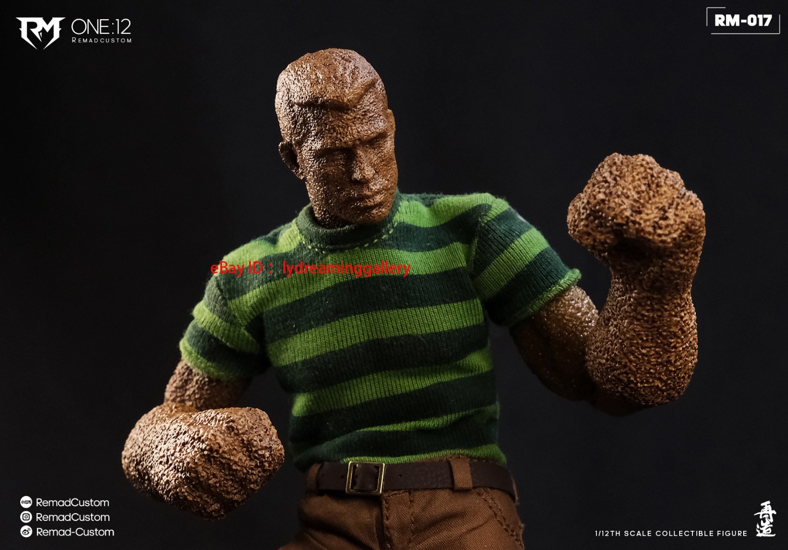 RemadCustom RM-017 Marvel Sandman 1/12 Limited Action Figure standard edition