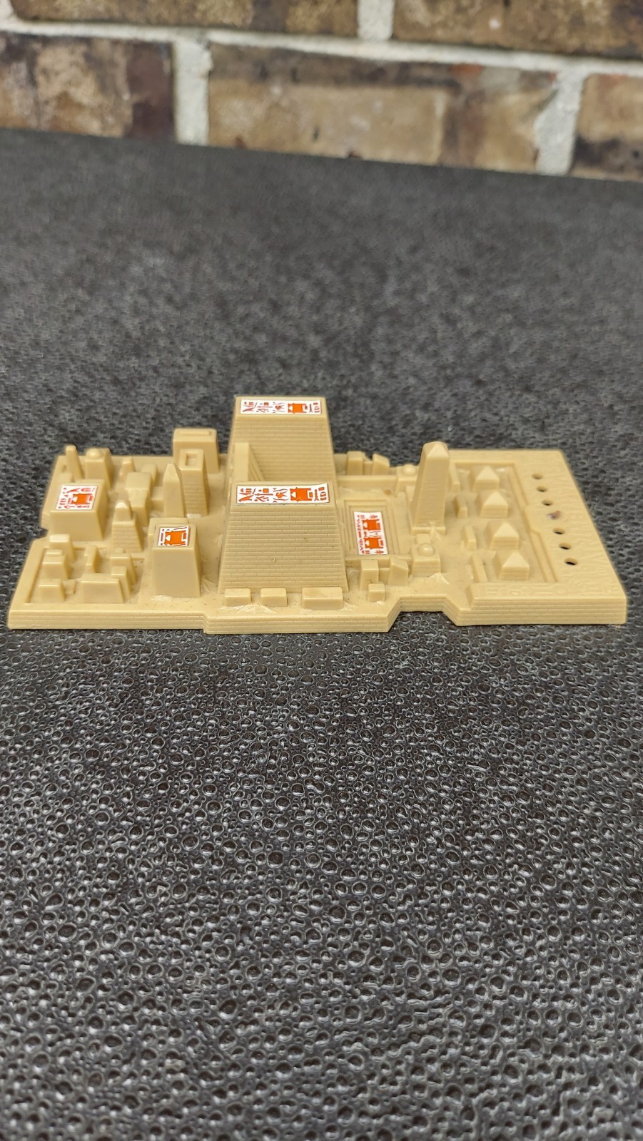 Vintage Kenner Indiana Jones 1982 Map Room Adventure Set Map Base & Figure