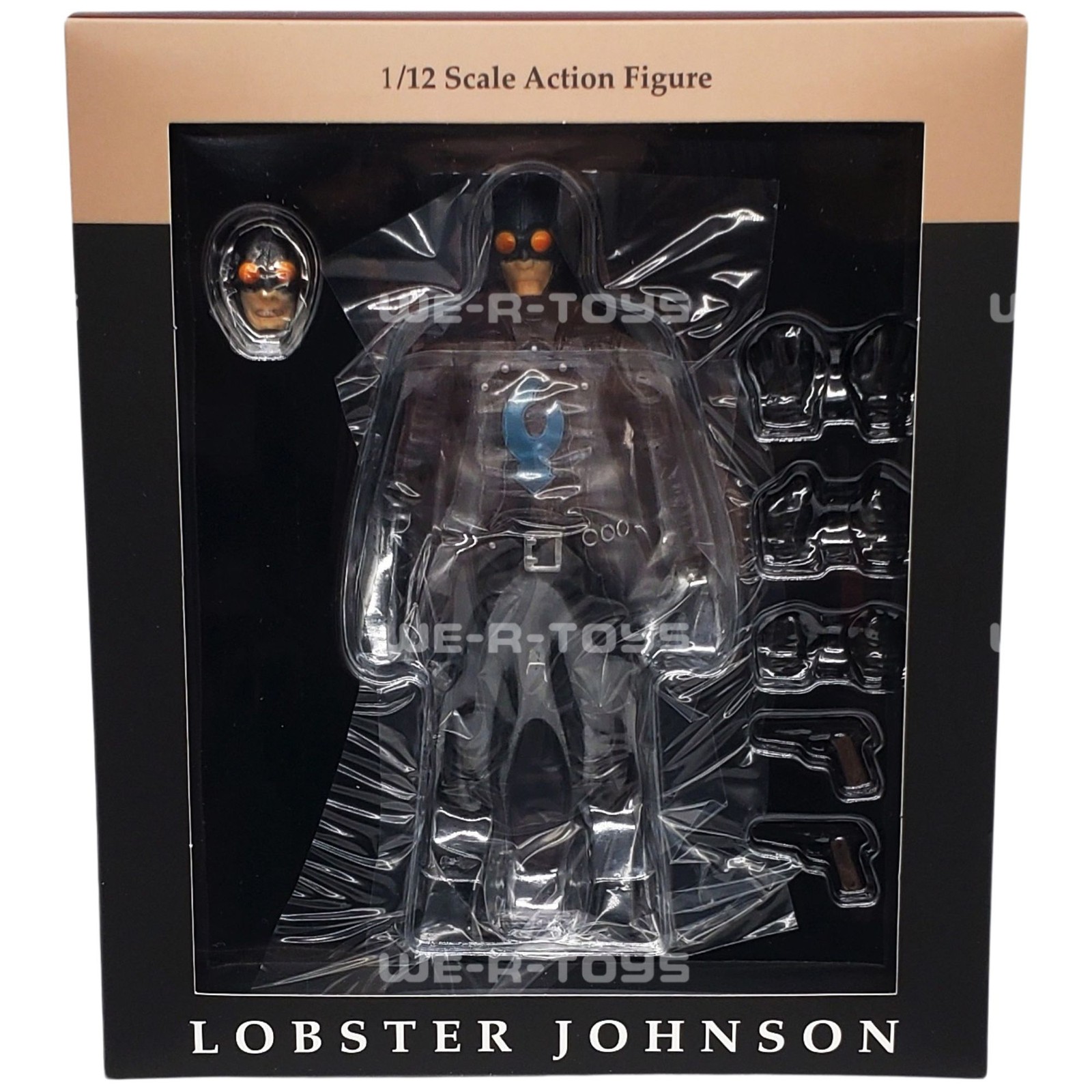 Hellboy Lobster Johnson 1/12 Scale Action Figure 1000 Toys