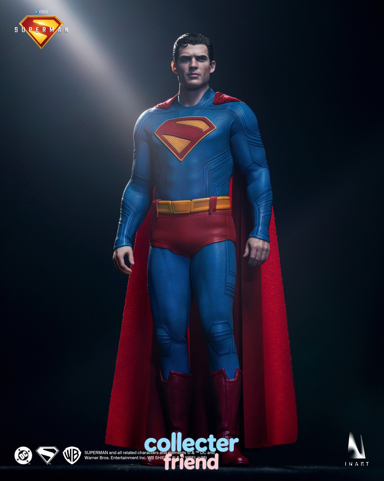 New INART Ag-A021 Super Man 2025 Collectible Male 1/6 Action Figure Model