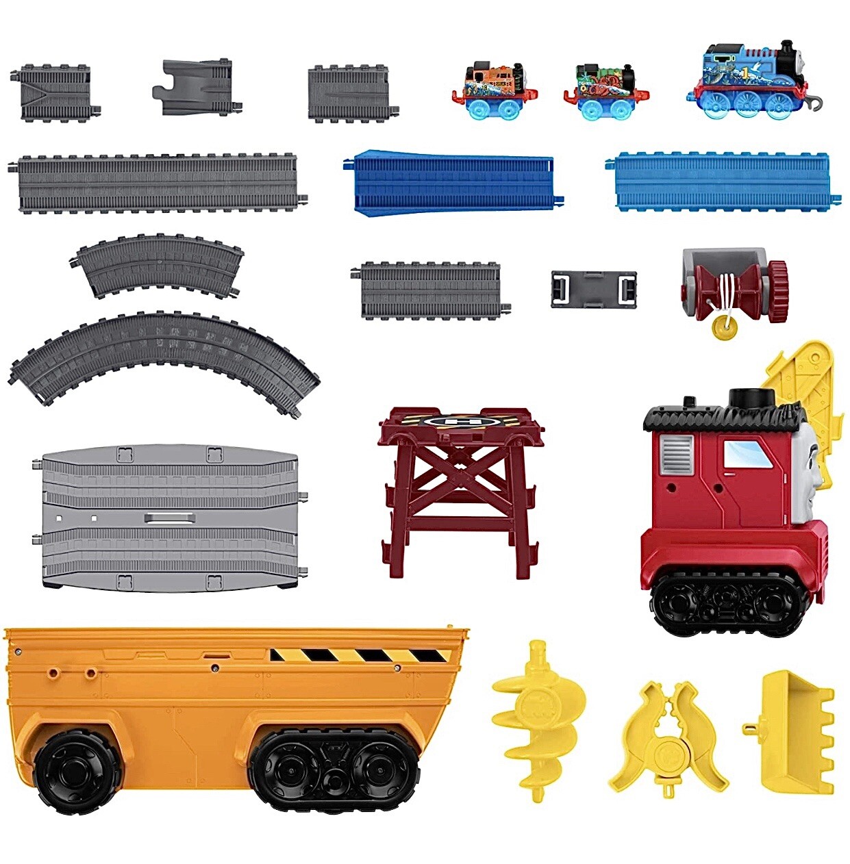 Thomas & Friends Super Cruiser with Stefano—large vehicle & track 2-in-1 Playset