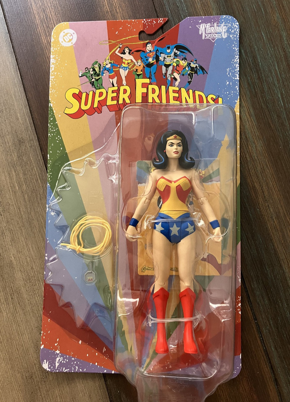 McFarlane DC Multiverse SUPER FRIENDS WONDER WOMAN 7″ Action Figure ClassicRetro