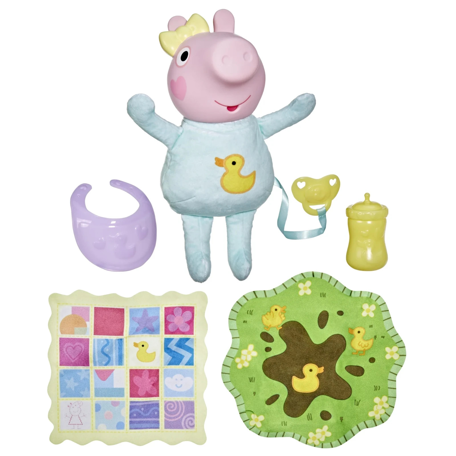 Peppa Pig Baby Evie Interactive Doll with Accessories and Sounds